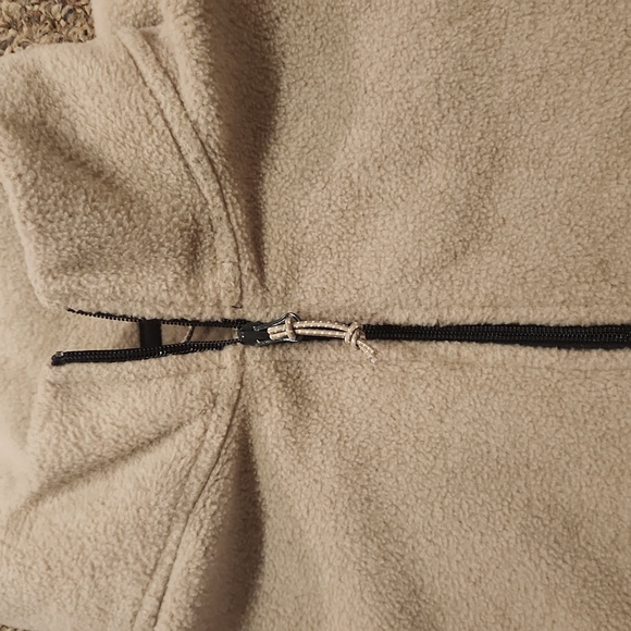 St. John's Bay Men's Fleece Pullover Size XXL Color Tan - Picture 3 of 5